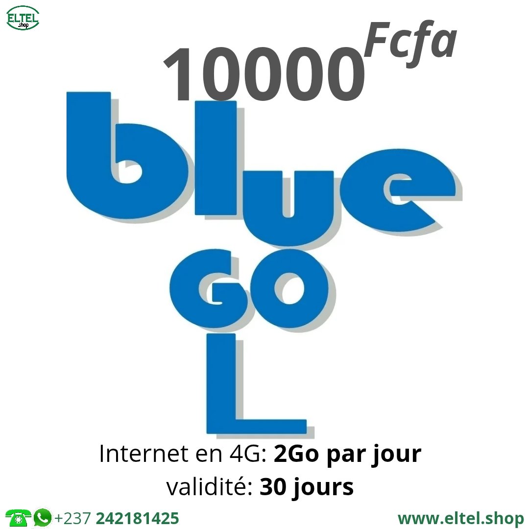 Blue Go L - Internet uniquement - Valable 30 jours