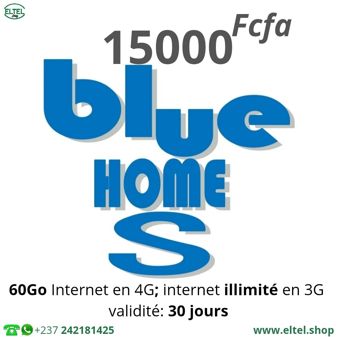 Blue Home S - Internet uniquement - Valable 30 jours