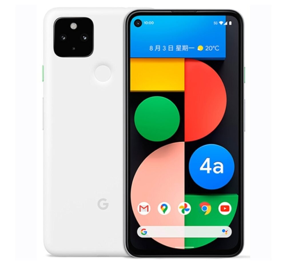 Ggl pxl 4a 5g blanc Pixel 4a 5G - 128GB/6GB - 16MP+12MP/8MP - 3880mAh - Garantie 12 mois