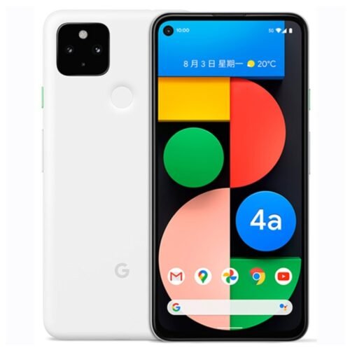 Ggl pxl 4a 5g blanc Pixel 4a 5G - 128GB/6GB - 16MP+12MP/8MP - 3880mAh - Garantie 12 mois