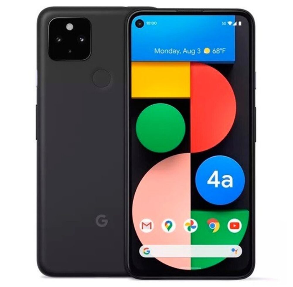 Ggl pxl 4a 5g noir Pixel 4a 5G - 128GB/6GB - 16MP+12MP/8MP - 3880mAh - Garantie 12 mois