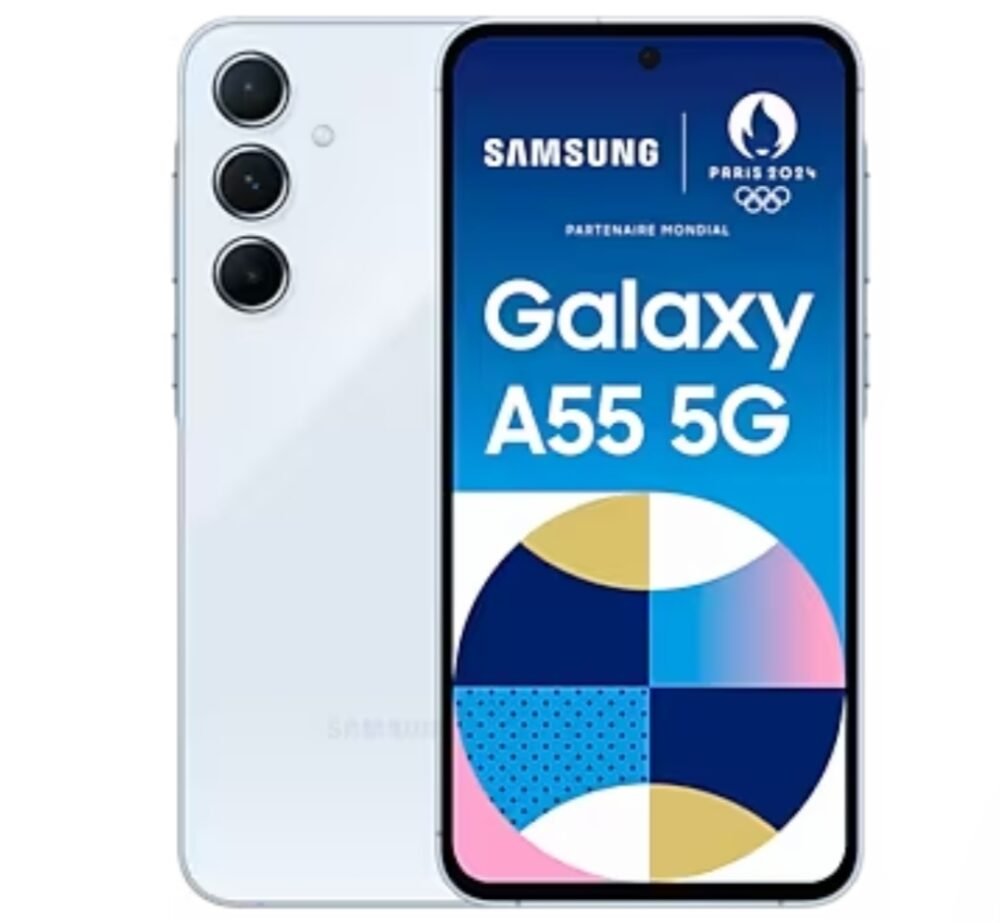 Glx a55 bl Galaxy A55 5G- 128GB/8GB - 50MP+12MP+5MP/32MP - 5000mAh - garantie 24 mois (neuf)