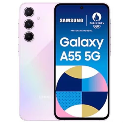 Glx a55 rs Galaxy A55 5G- 128GB/8GB - 50MP+12MP+5MP/32MP - 5000mAh - garantie 24 mois (neuf)