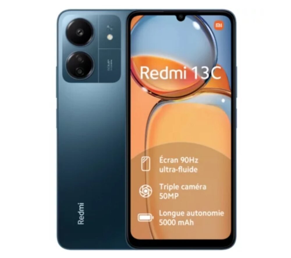 Red 13C bl Redmi 13C - 256GB/8GB - 2sim - 50MP+2MP+0,08MP/8MP - 5000mAh - garantie 12 mois (neuf)