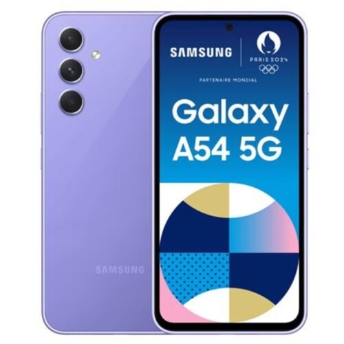 Ssg glx a54 vlt Galaxy A54 5G - 256GB/8GB - 2sim - 50MP+12MP+5MP/32MP - 5000mAh - garantie 24 mois (neuf)