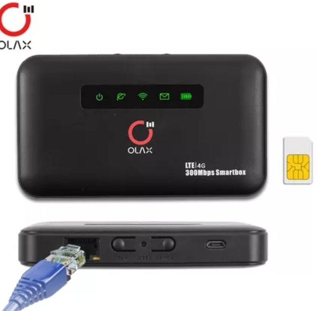 MiFi 4G OLAX MF6875 - Universel - 2600 mAh - Garantie 06 mois (neuf)