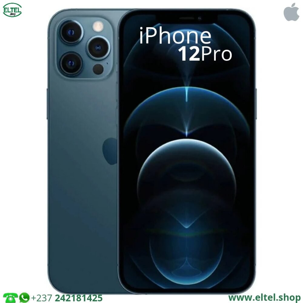iPHONE 12 Pro - 128GB/6GB - 12MP+12MP+12MP/12MP - 2815mAh - garantie 12 mois (remis à neuf)