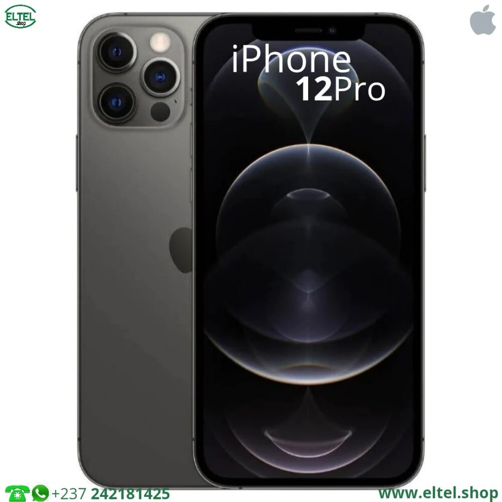 iPHONE 12 Pro - 128GB/6GB - 12MP+12MP+12MP/12MP - 2815mAh - garantie 12 mois (remis à neuf)
