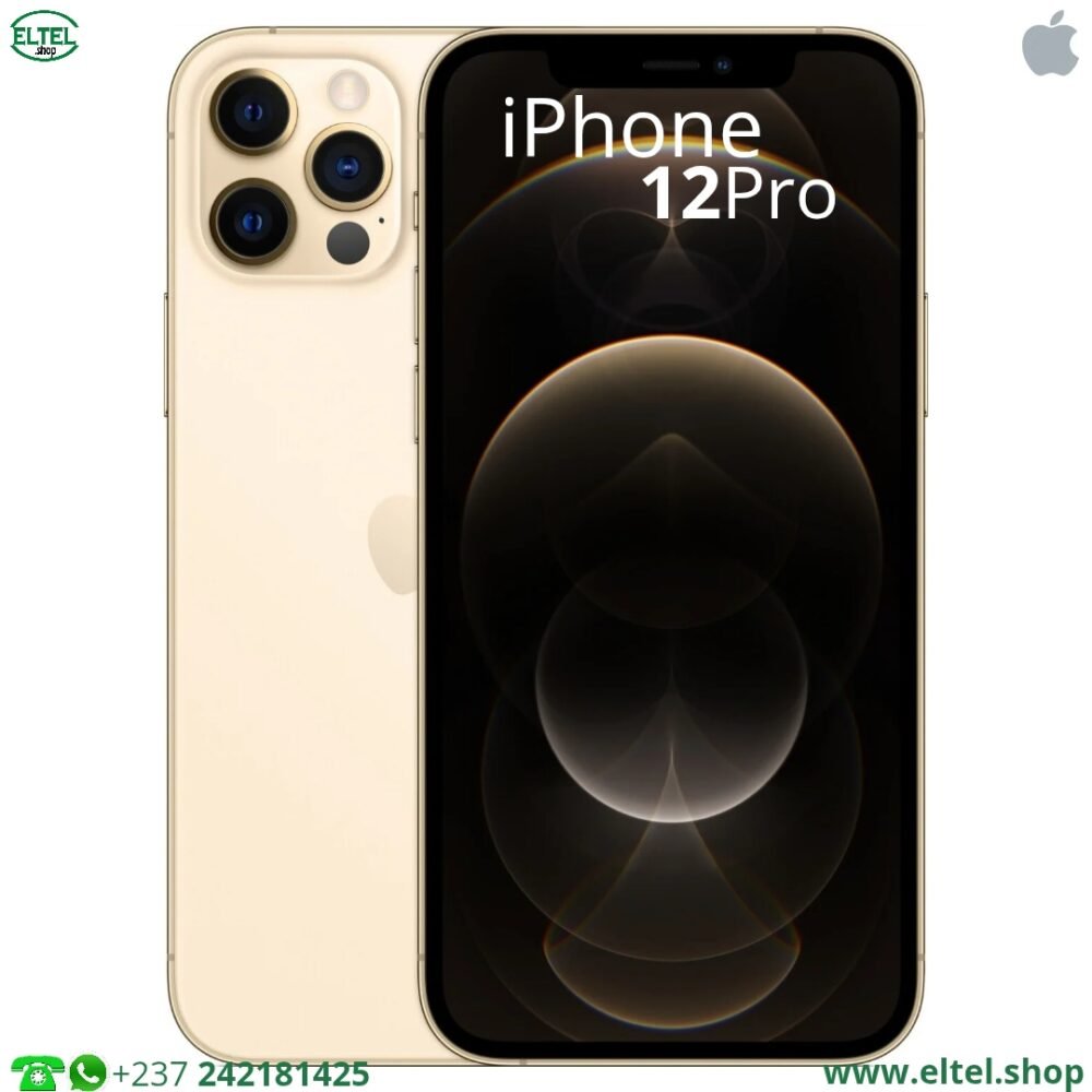 iPHONE 12 Pro - 256GB/6GB - 12MP+12MP+12MP/12MP - 2815mAh - garantie 12 mois (remis à neuf)