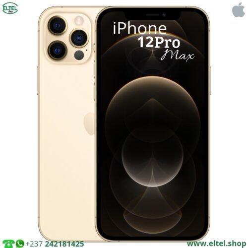 iPHONE 12 Pro Max - 512GB/6GB - 12MP+12MP+12MP/12MP - 3687mAh - garantie 12 mois (remis à neuf)