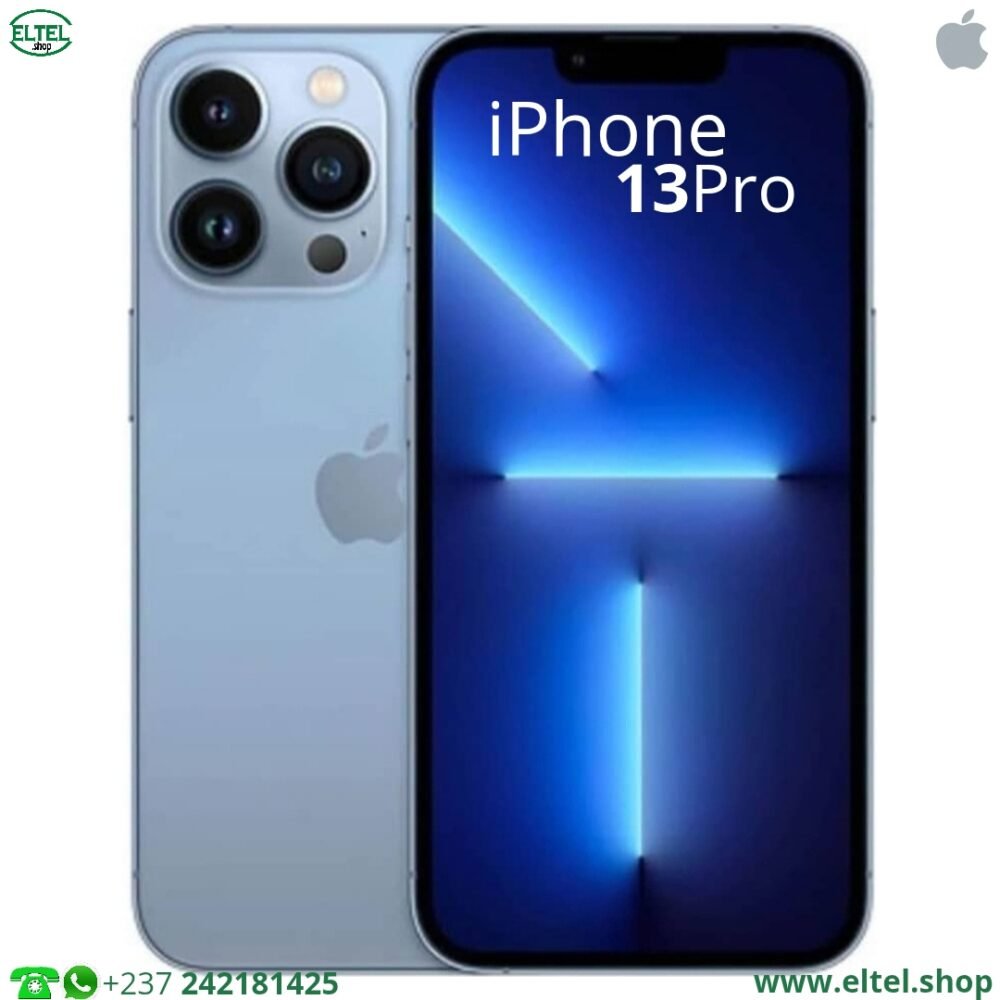 iPHONE 13 Pro - 256GB/6GB - 12MP+12MP+12MP/12MP - 3095mAh - garantie 12 mois (remis à neuf)