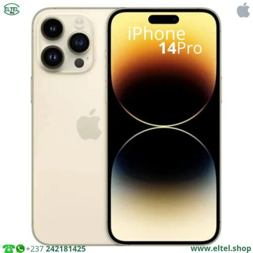 iPHONE 14 Pro - 256GB/6GB - 48MP+12MP+12MP/12MP - 3200mAh  (remis à neuf)