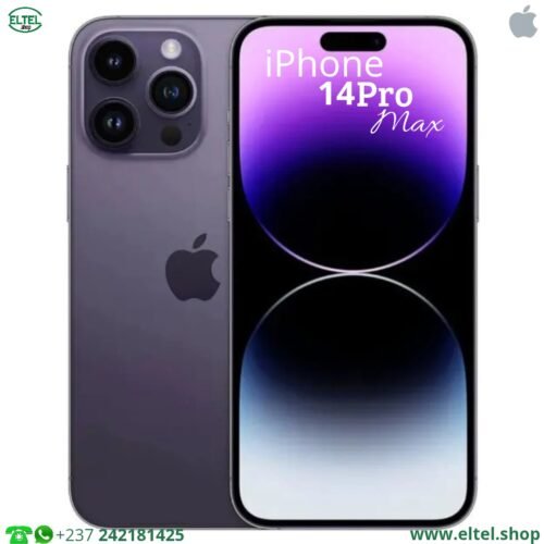 iPHONE 14 Pro Max - 512GB/6GB - 48MP+12MP+12MP/12MP - 4323mAh - garantie 12 mois (neuf à neuf)