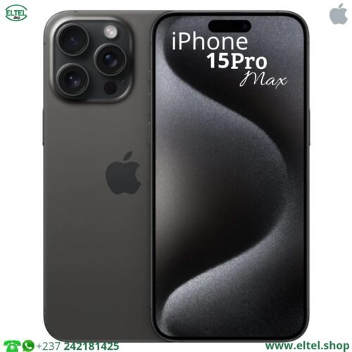 iPHONE 15 Pro Max - 512GB/8GB - 48MP+12MP+12MP/12MP - 4441mAh - garantie 25 mois (neuf)