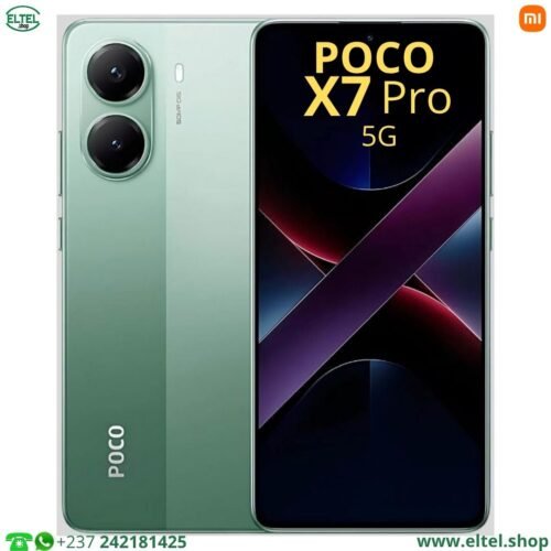 Poco X7 pr 5G vrt Poco X7 Pro 5G - 256GB/8GB - 2sim - 50MP+2MP/20MP - 6000mAh - garantie 12 mois (neuf)