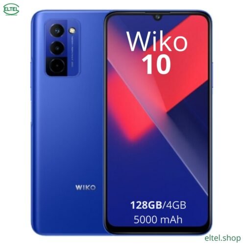 Wk 10 bl Wiko 10 - 128GB/4GB - 50MP+2MP+2MP/8MP - 5000mAh - garantie 12 mois (neuf)