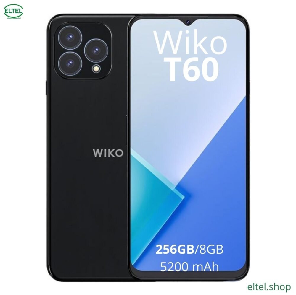 Wiko T60 - 256GB/8GB - 48MP+2MP+0,3MP/24MP - 5200mAh - garantie 12 mois (neuf)