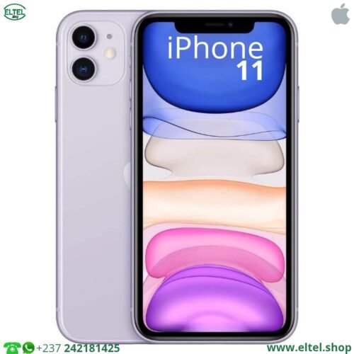 iPHONE 11 - 128GB/4GB - 12MP+12MP/12MP - 3110mAh - garantie 12 mois (remis à neuf)