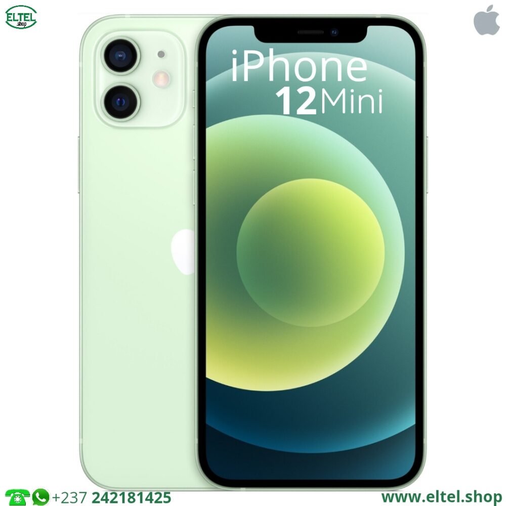 iPHONE 12 Mini - 128GB/4GB - 12MP+12MP/12MP - 2227mAh - garantie 12 mois (remis à neuf)