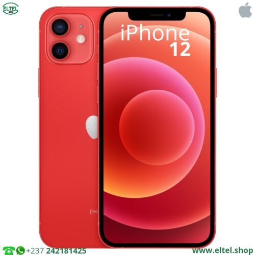 iPHONE 12 - 128GB/4GB - 12MP+12MP/12MP - 2815mAh - garantie 12 mois (remis à neuf)