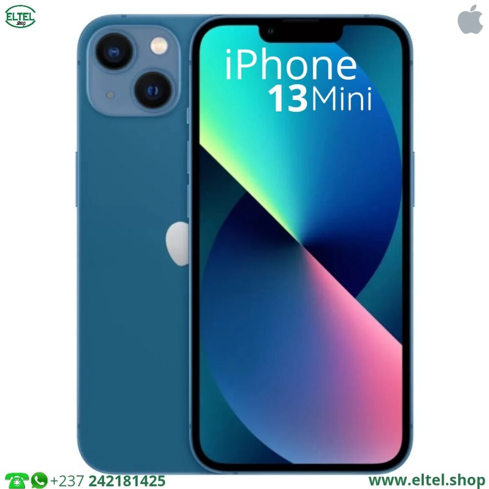 iPHONE 13 Mini - 128GB/4GB - 12MP+12MP/12MP - 2438mAh - garantie 12 mois (remis à neuf)