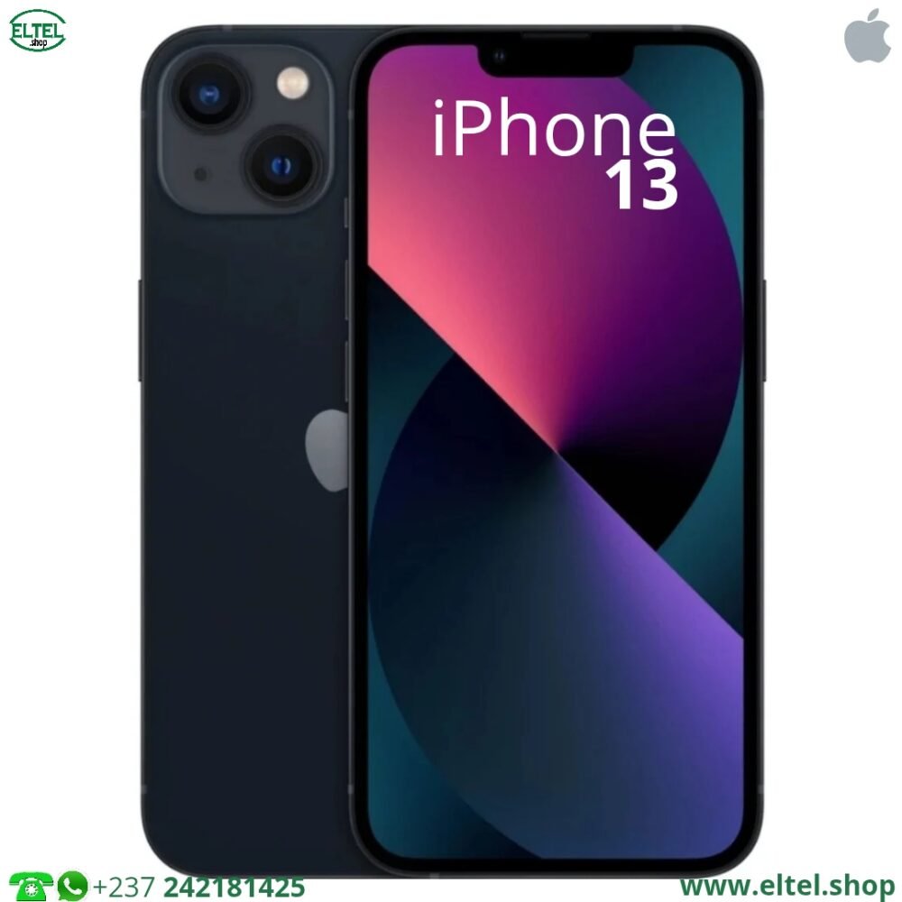 iph 13 nr iPHONE 13 - 128GB/4GB - 12MP+12MP/12MP - 3240mAh - garantie 12 mois (remis à neuf)