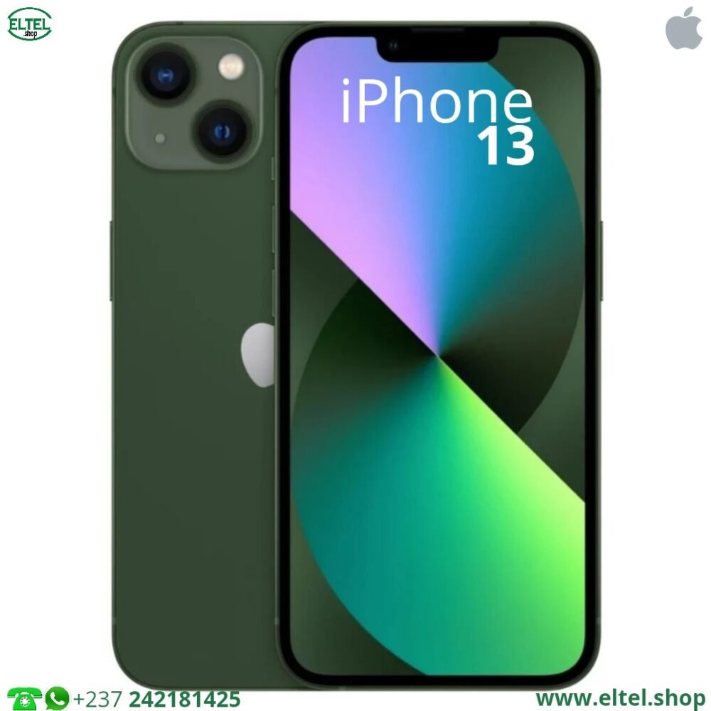 iph 13 vrt iPHONE 13 - 128GB/4GB - 12MP+12MP/12MP - 3240mAh - garantie 12 mois (remis à neuf)
