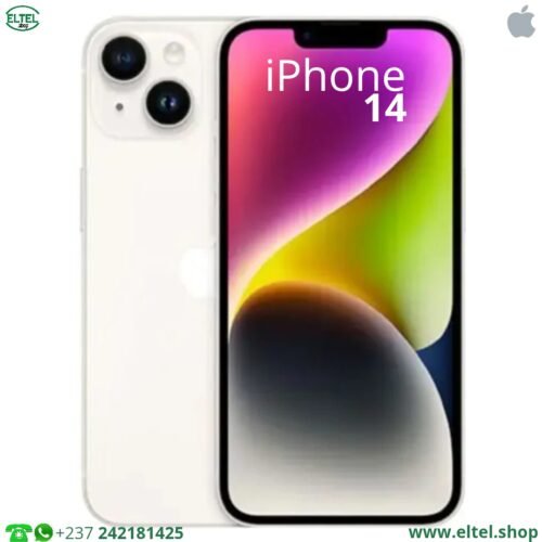 iPHONE 14 - 128GB/6GB - 12MP+12MP/12MP - 3279mAh - garantie 12 mois (remis à neuf)