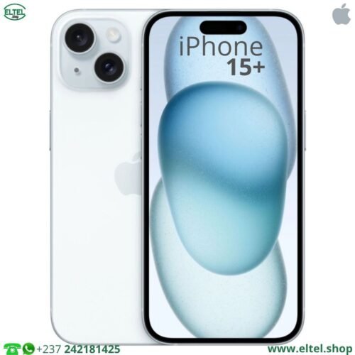 iPHONE 15 Plus - 256GB/6GB - 48MP+12MP/12MP - 4323mAh - garantie 12 mois (neuf)