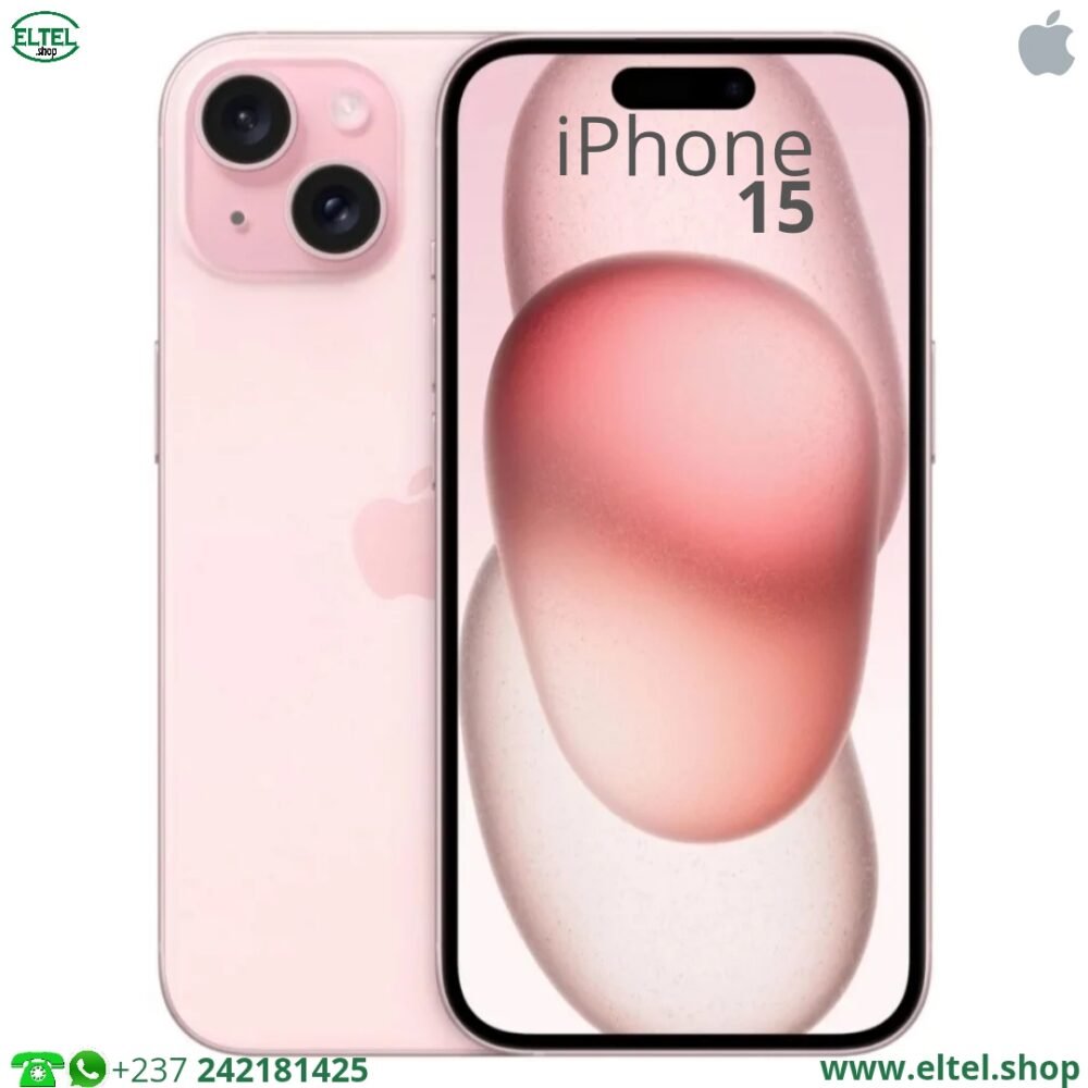 iPHONE 15 - 128GB/6GB - 48MP+12MP/12MP - 3349mAh - garantie 12 mois (neuf)