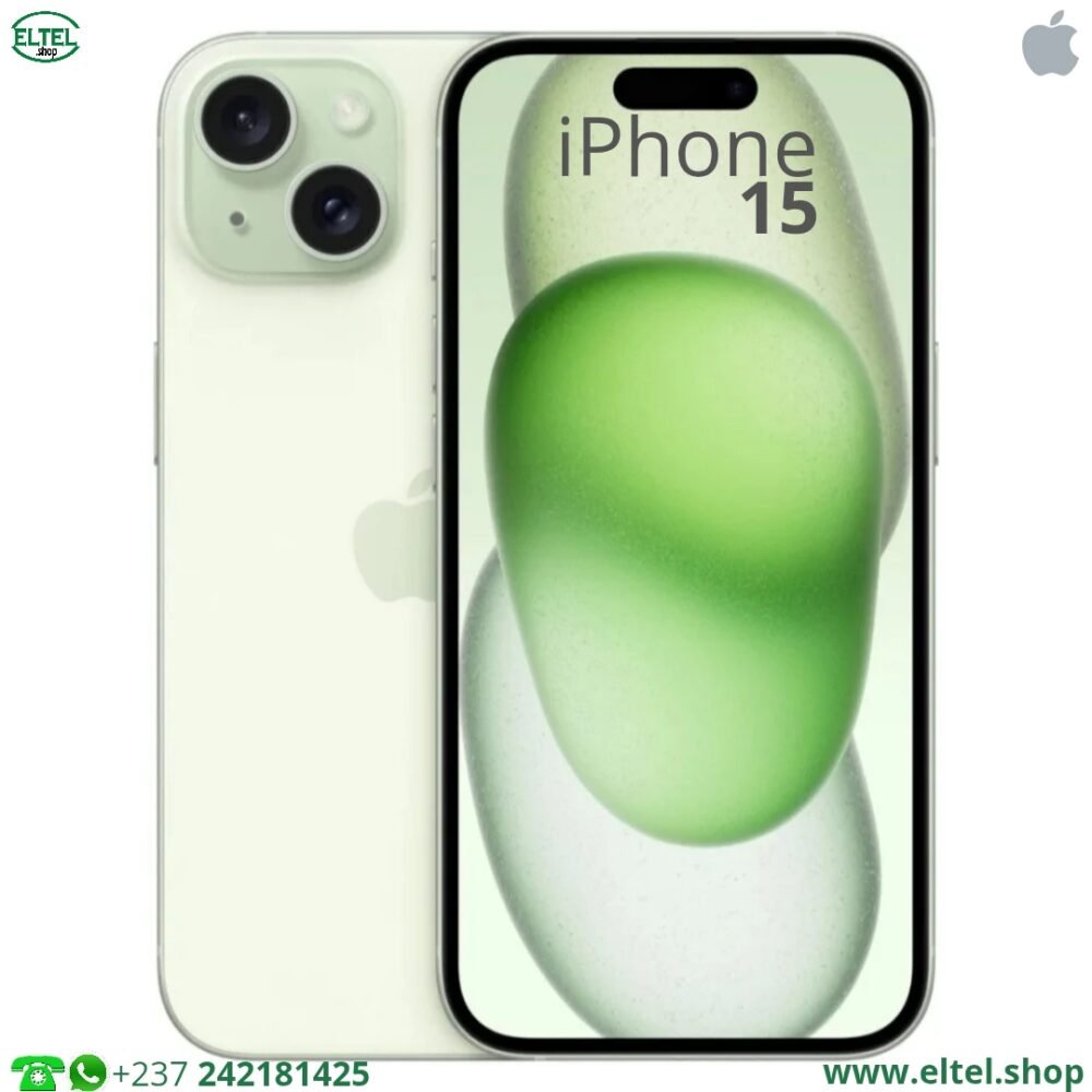 iPHONE 15 - 128GB/6GB - 48MP+12MP/12MP - 3349mAh - garantie 12 mois (neuf)
