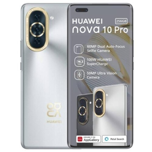 Huawei Nova 10 Pro - 256GB/8GB - 50MP+8MP+2MP/60MP+8MP - 4500mAh - garantie 12 mois (neuf)