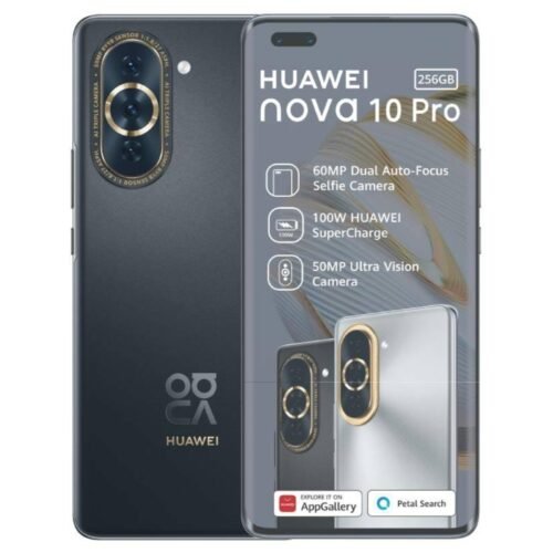 Huawei Nova 10 Pro - 256GB/8GB - 50MP+8MP+2MP/60MP+8MP - 4500mAh - garantie 12 mois (neuf)