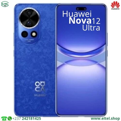 Huawei Nova 12 Ultra - 512GB/12GB - 50MP+8MP/60MP+8MP - 4600mAh - garantie 12 mois (neuf)