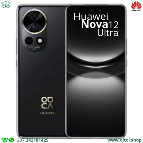 Huawei Nova 12 Ultra - 512GB/12GB - 50MP+8MP/60MP+8MP - 4600mAh - garantie 12 mois (neuf)