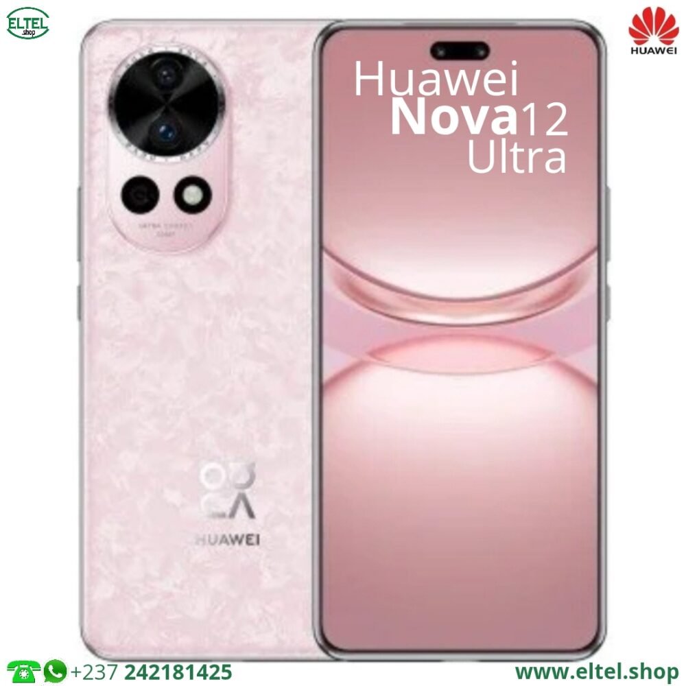 Huawei Nova 12 Ultra - 512GB/12GB - 50MP+8MP/60MP+8MP - 4600mAh - garantie 12 mois (neuf)