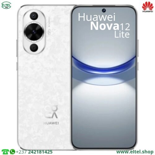 Hua nv 12lt blc Huawei Nova 12 Lite - 256GB/8GB - 50MP+8MP/60MP - 4500mAh - garantie 12 mois (neuf)