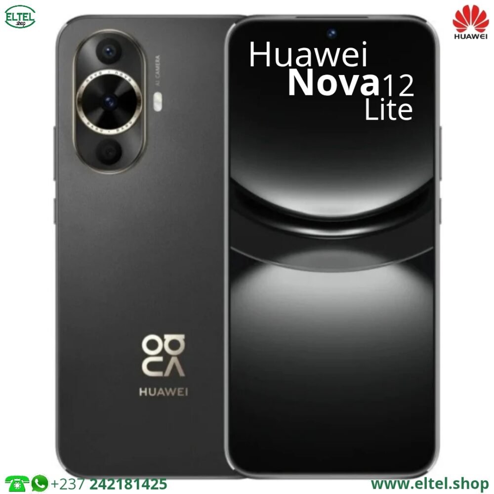 Hua nv 12lt nr Huawei Nova 12 Lite - 256GB/8GB - 50MP+8MP/60MP - 4500mAh - garantie 12 mois (neuf)