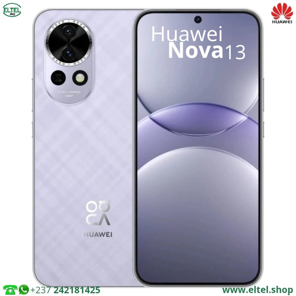 Huawei Nova 13 - 256GB/12GB - 50MP+8MP/60MP - 5000mAh - garantie 12 mois (neuf)