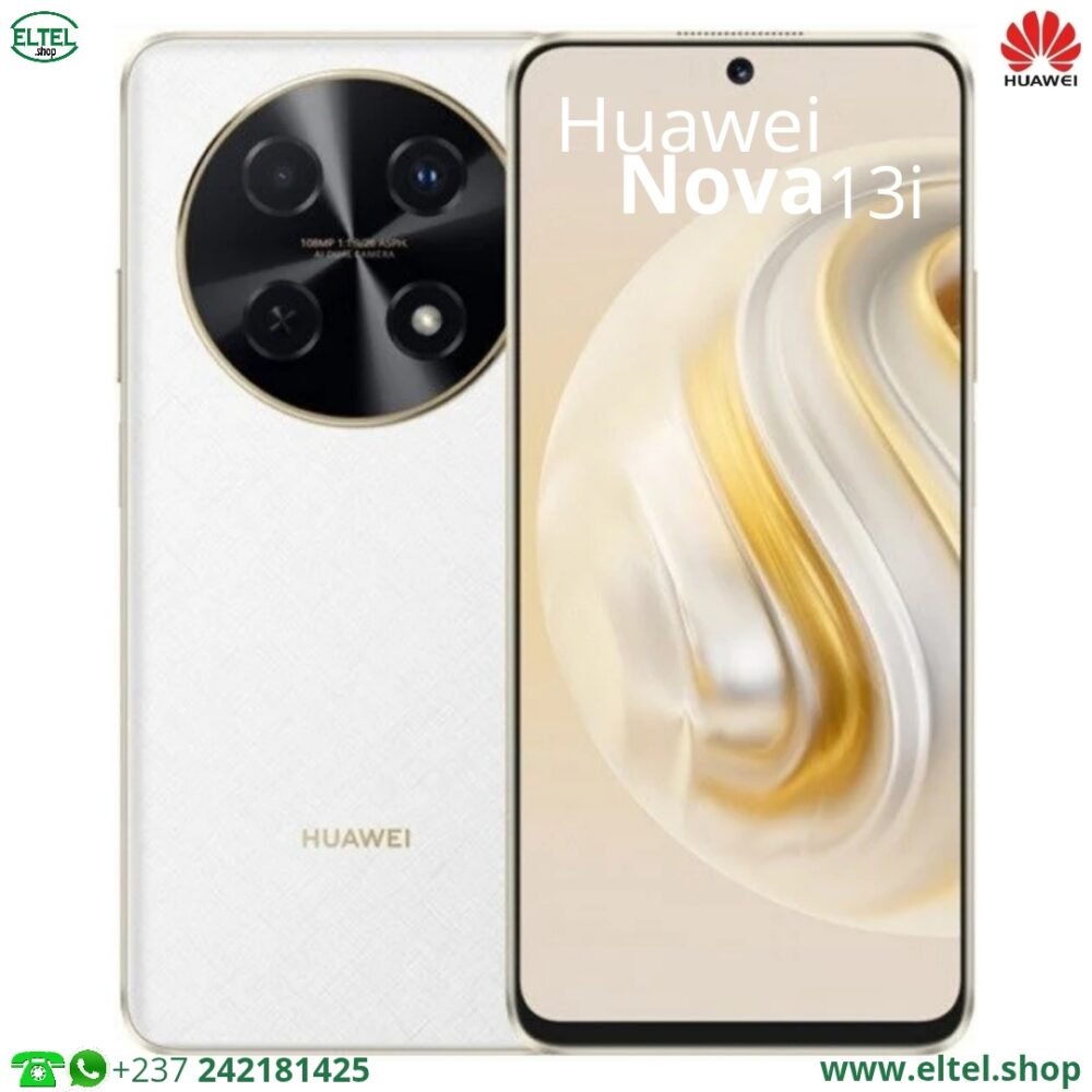 Huawei Nova 13i - 128GB/8GB - 108MP/8MP - 5000mAh - garantie 12 mois (neuf)