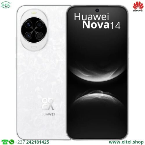 Huawei Nova 14 - 256GB/12GB - 50MP+12MP+8MP/50MP - 5500mAh - garantie 12 mois (neuf)