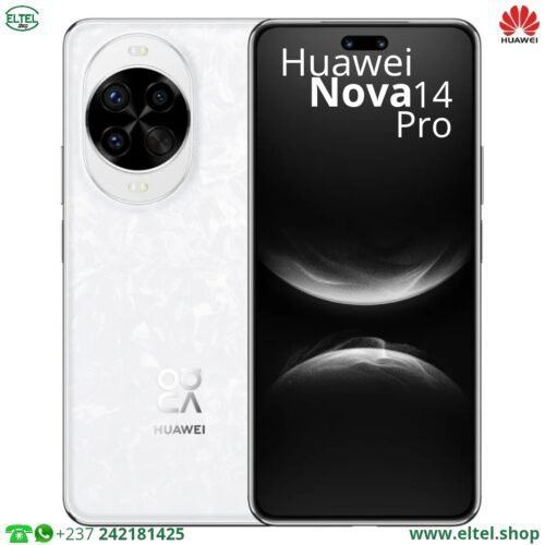 Huawei Nova 14 Pro - 256GB/12GB - 50MP+12MP+8MP/50MP+8MP - 5500mAh - garantie 12 mois (neuf)