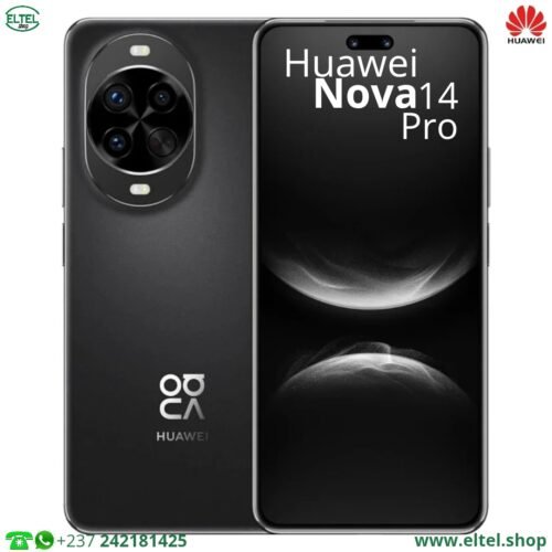 Huawei Nova 14 Pro - 256GB/12GB - 50MP+12MP+8MP/50MP+8MP - 5500mAh - garantie 12 mois (neuf)