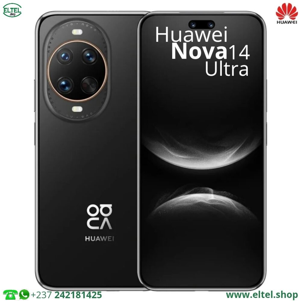 Huawei Nova 14 Ultra - 512GB/12GB - 50MP+50MP+13MP/50MP+8MP - 5500mAh - garantie 12 mois (neuf)