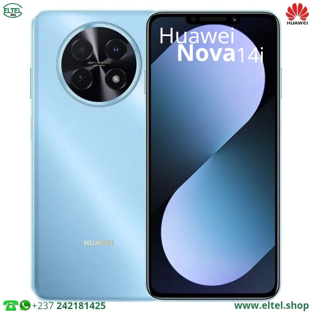 Huawei Nova 14i - 128GB/8GB - 50MP+2MP/8MP - 7000mAh - garantie 12 mois (neuf)