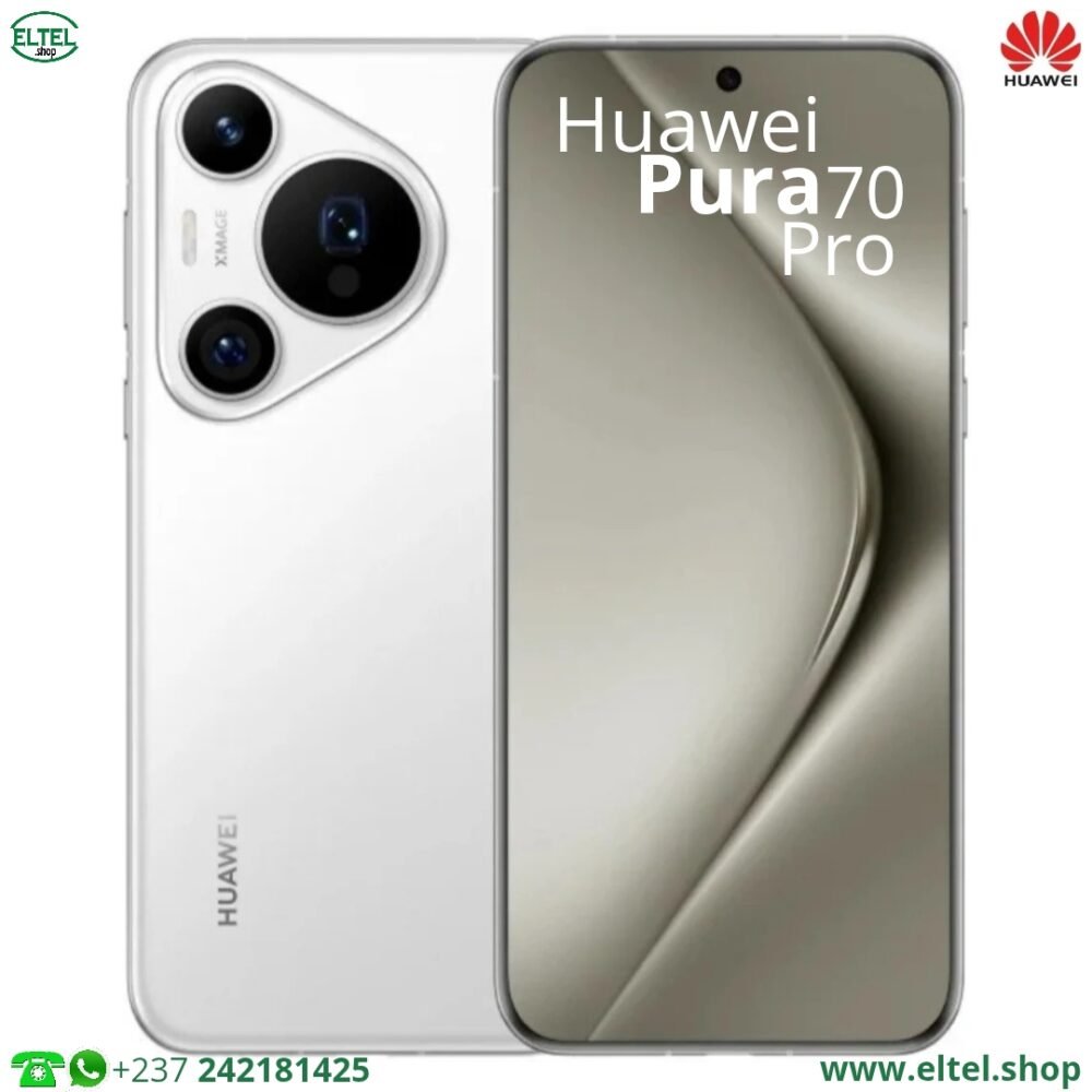 Huawei Pura 70 Pro - 256GB/12GB - 50MP+48MP+12,5MP/13MP - 5050mAh - garantie 12 mois (neuf)