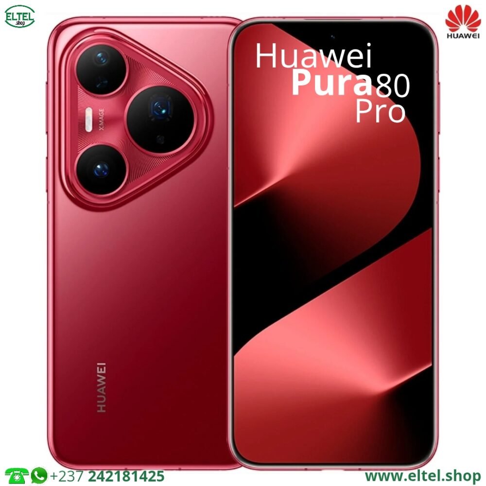 Huawei Pura 80 Pro - 256GB/12GB - 50MP+48MP+40MP/13MP - 5170mAh - garantie 12 mois (neuf)