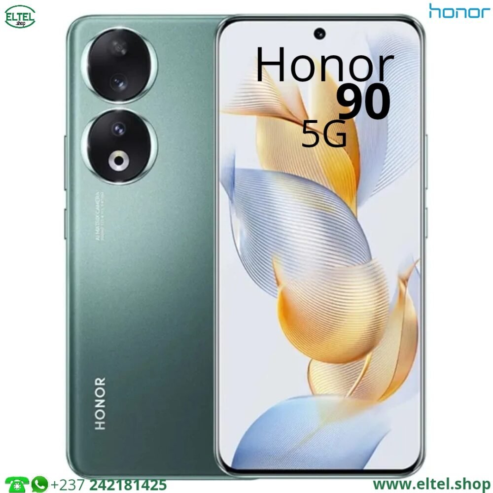 Honor 90 5G - 256GB/8GB - 200MP+12MP/50MP - 5000mAh - garantie 12 mois (neuf)