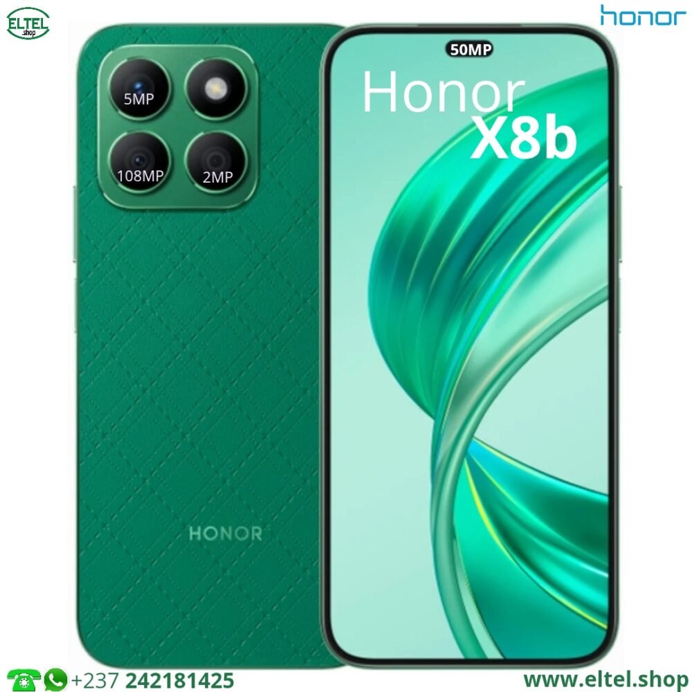 Hnr X8b vrt Honor X8b - 512GB/8GB - 108MP+5MP+2MP/50MP - 4500mAh - garantie 12 mois (neuf)