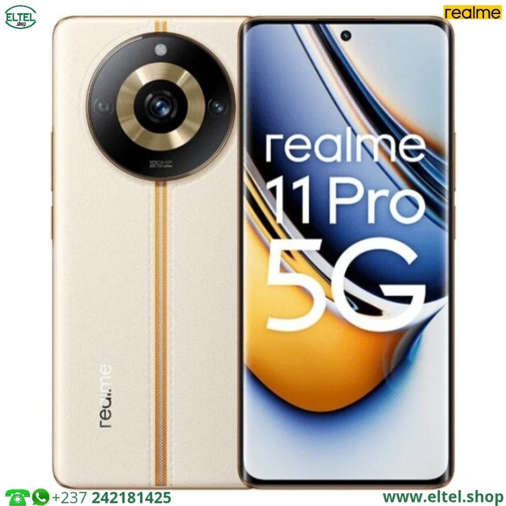 Realme 11 Pro 5G - 256GB/12GB - 100MP+2MP/16MP - 5000mAh - garantie 12 mois (neuf)